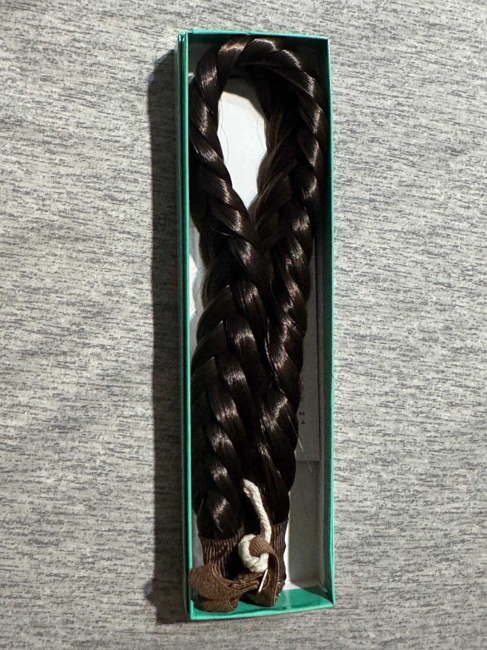 Madison Braids BRUNETTE Fishtail Halo Braided Headband NEW
